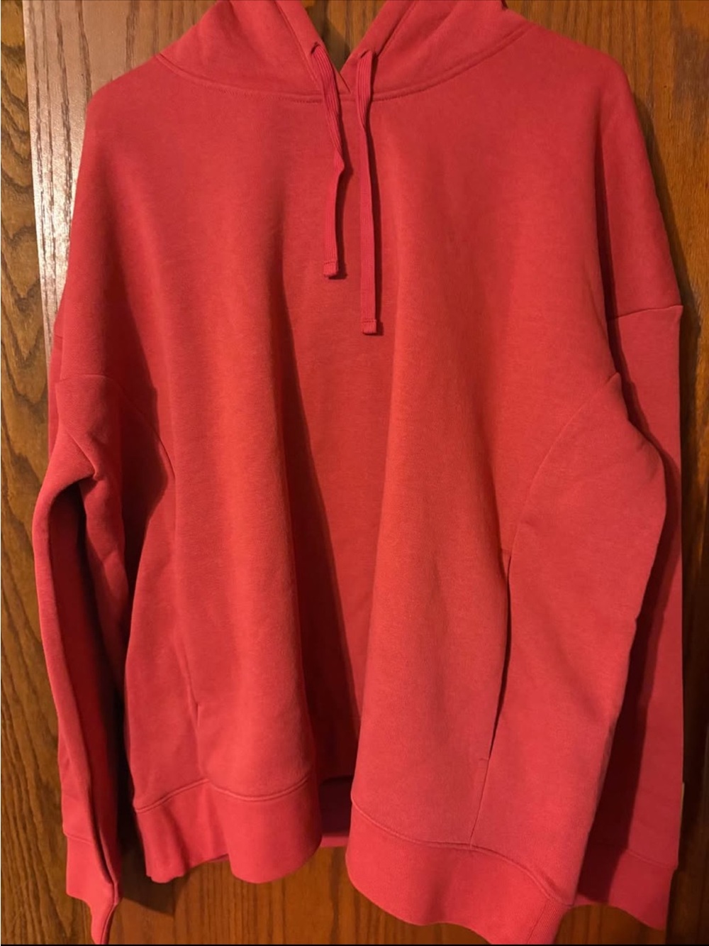 Red Crewneck Hoodie - Casual Everyday Pullover .2X